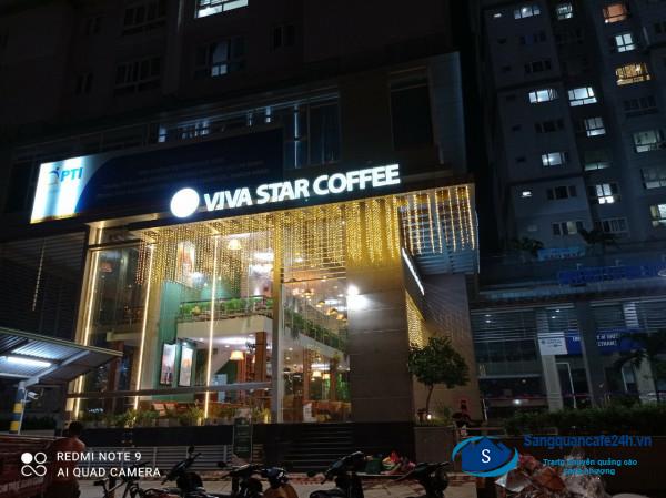 Cần sang quán cafe Viva Star dưới chung cư, mặt tiền đường Nguyễn Xí, phường 26, quận Bình Thạnh.