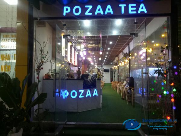 Sang nhượng quán cafe và trà sữa Đài Loan nằm khu dân cư đông đúc, trung tâm thành phố Biên Hòa. 