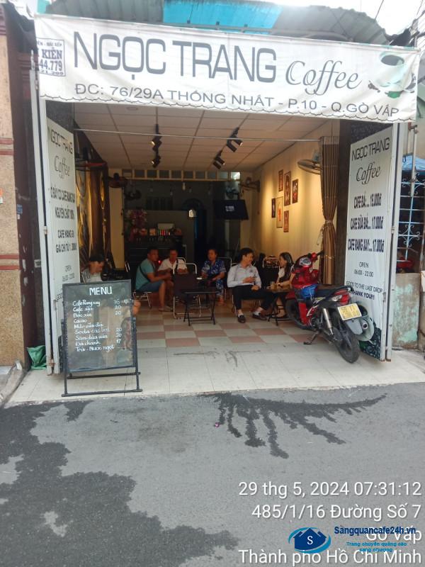 Sang quán cafe