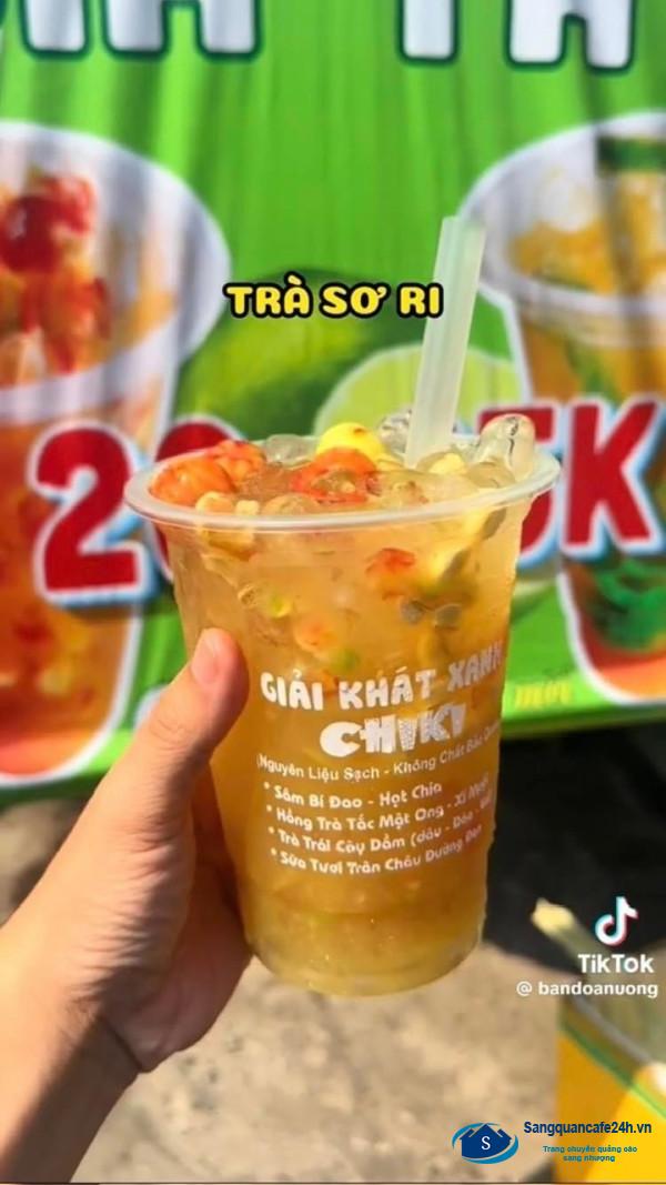 Quán trà sữa - sinh tố