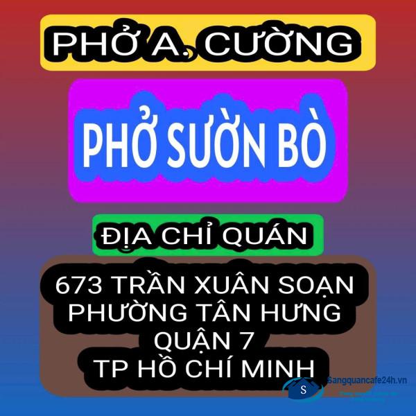 Sang quán phở - hủ tiếu