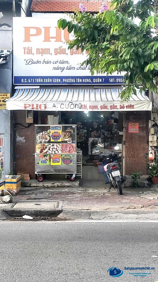 Cần Sang Nhượng Quán Phở Ở Trung Tâm Quận 7