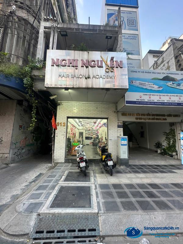 Sang Nhượng Salon Tóc Mặt Tiền Đường Ngay Góc Ngã 3 Trung Tâm Quận 10