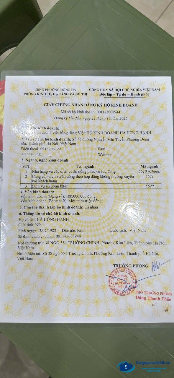 Sang quán ăn - nhậu