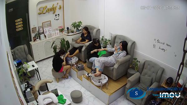 Sang tiệm tóc - nail