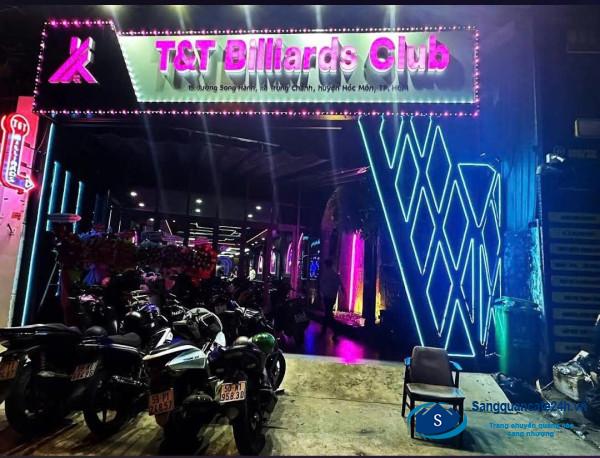 Sang Nhượng Câu Lạc Bộ Bida Ở Trung Tâm Hóc Môn