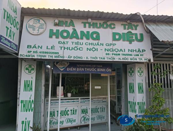 SANG NHƯỢNG NHÀ THUỐC ĐANG HOẠT ĐỘNG ỔN ĐỊNH – VÀO LÀ KINH DOANH NGAY 
