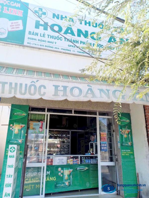 SANG NHƯỢNG NHÀ THUỐC ĐANG HOẠT ĐỘNG ỔN ĐỊNH – MẶT TIỀN ĐƯỜNG LỚN PHƯỜNG PHƯỚC THẮNG, TP.HCM