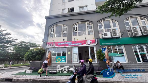 SANG NHƯỢNG QUÁN CAFE SHOPHOUSE VỊ TRÍ ĐẸP – CHUNG CƯ DREAMHOME, PHƯỜNG BÌNH ĐÔNG, TP. HCM
